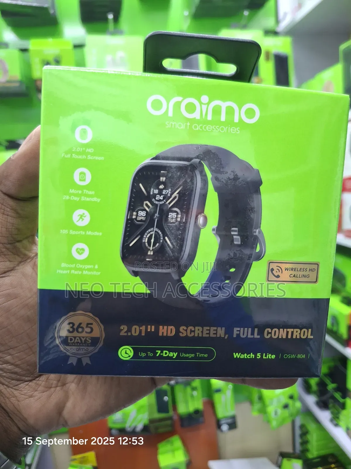 Original Oraimo Osw-804 Watch 5 Lite
