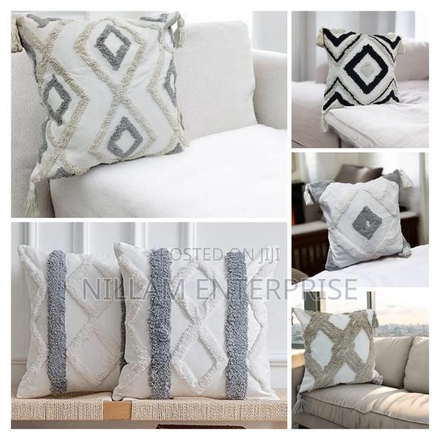 Boho Decorative Throw Pillow Covers - thumbnail 2