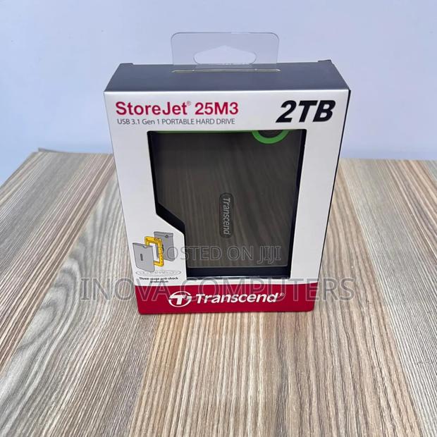 Transcend External Hdd 2tb - Iron Grey - Ts2tsj25m3s - main view