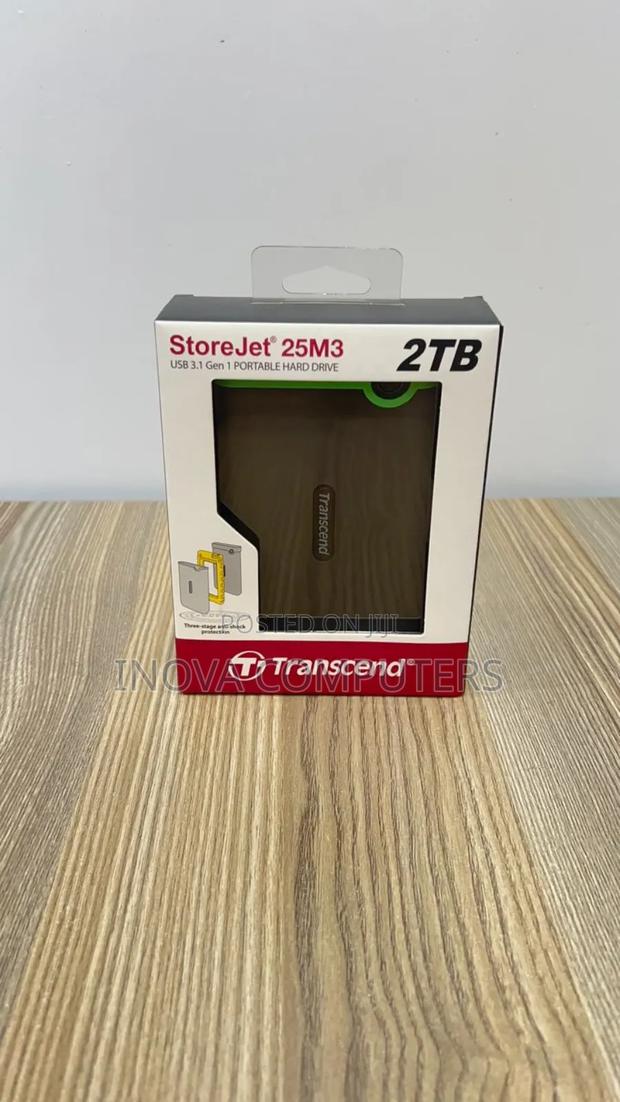 Transcend External Hdd 2tb - Iron Grey - Ts2tsj25m3s - thumbnail 3