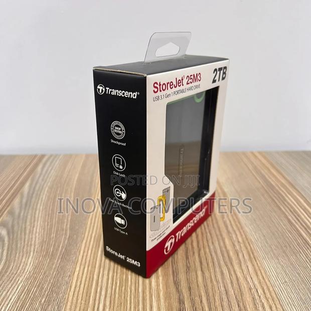 Transcend External Hdd 2tb - Iron Grey - Ts2tsj25m3s - thumbnail 5