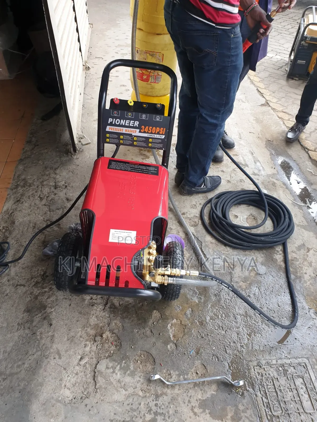Pioneer 3450 Psi High Pressure Washer – Commercial Cleaning Machine