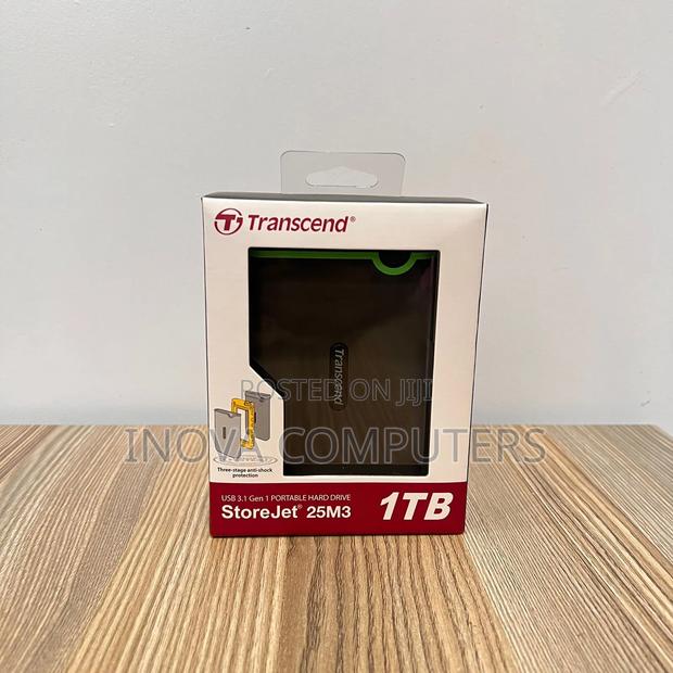 Transcend External Hdd 1tb - Iron Grey - Ts1tsj25m3s - main view
