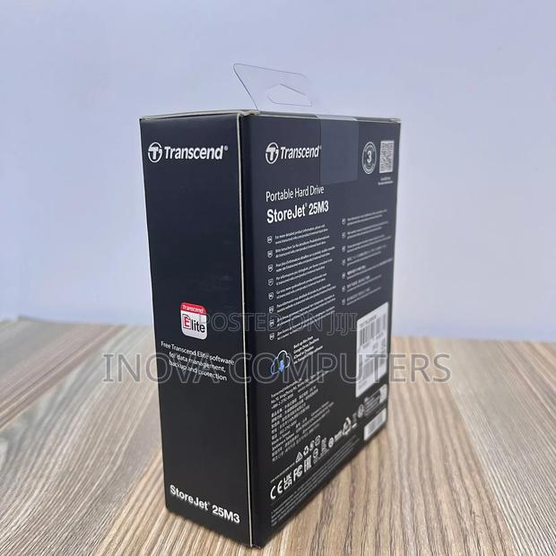 Transcend External Hdd 1tb - Iron Grey - Ts1tsj25m3s - thumbnail 4