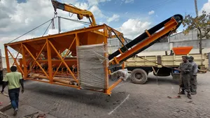 Brand New Industrial Concrete Batching Plant Fully Automatic.