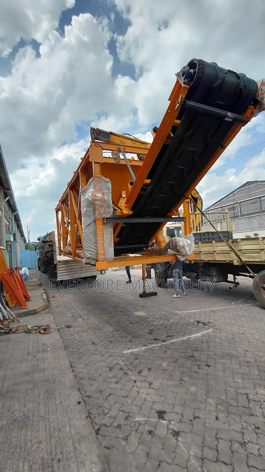 Brand New Industrial Concrete Batching Plant Fully Automatic.