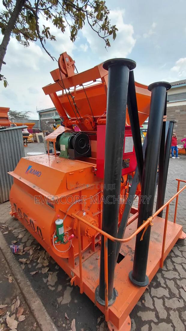 Js500 Kamo Brand Mini Batching Plant On Offer . - thumbnail 3