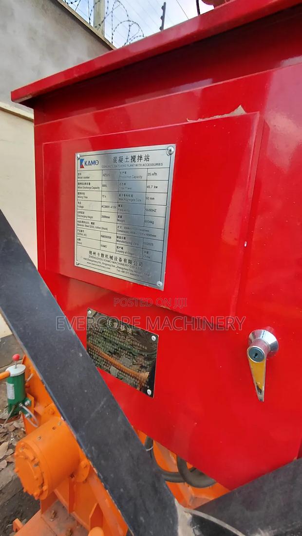 Js500 Kamo Brand Mini Batching Plant On Offer . - thumbnail 4