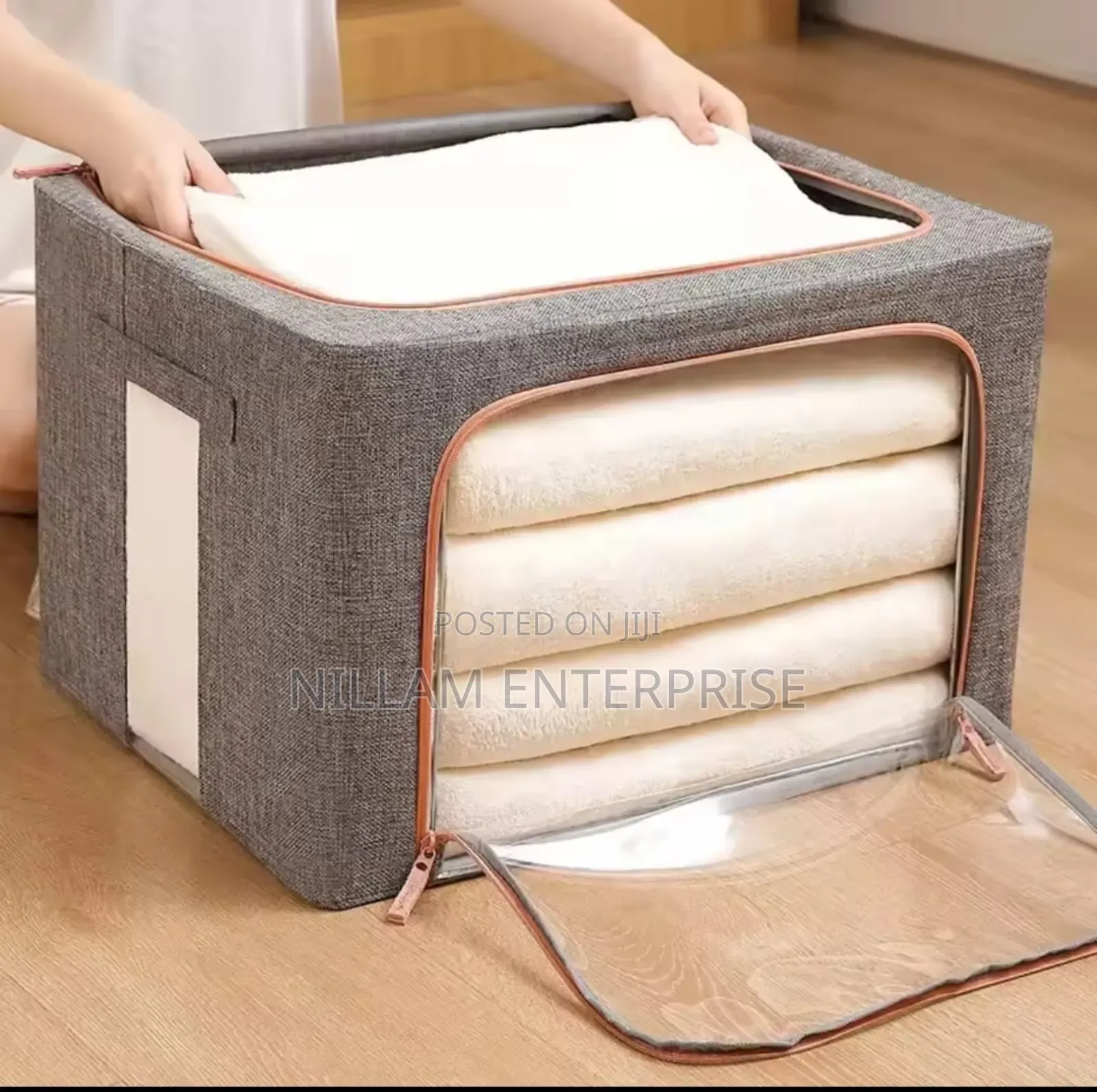 100l Zipped Storage Box/ Wardrobe Organiser*