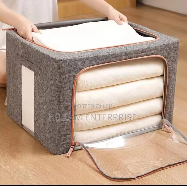 100l Zipped Storage Box/ Wardrobe Organiser* - thumbnail 4