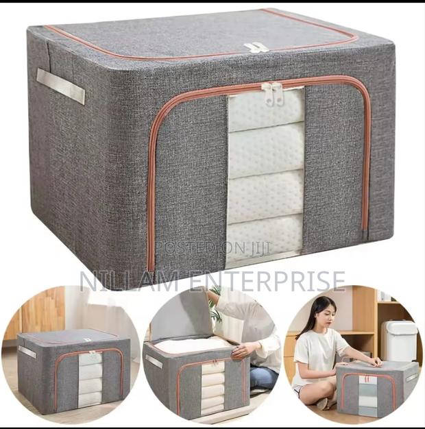 100l Zipped Storage Box/ Wardrobe Organiser* - thumbnail 5