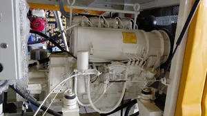 Heavy Commercial Concrete Pump Diesel Powered With 100m Delivery Pipe