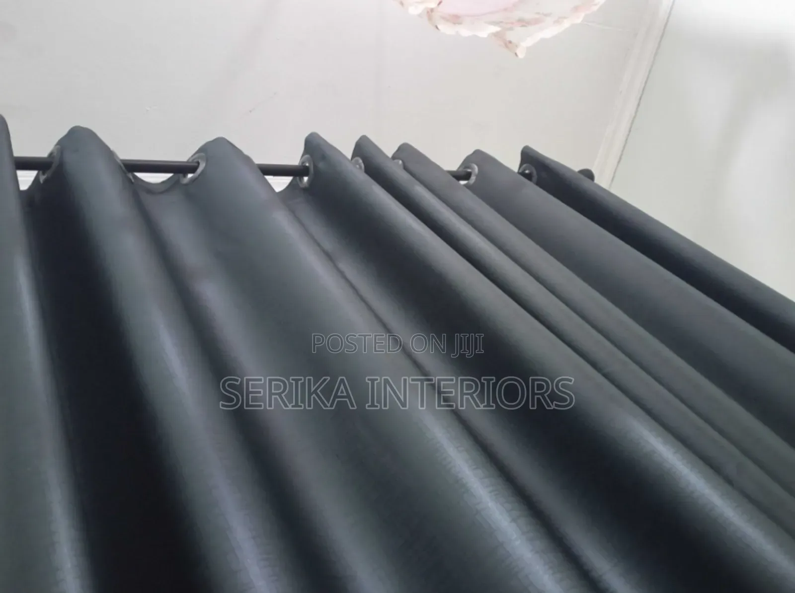 Approved Grey Curtains Curtains Environmental Friendly