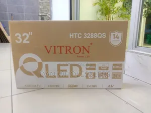 Affordable Vitron 32" Qled Netflix Tv