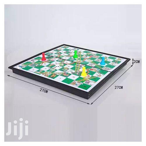 Snake And Ladder Board Game Magnetic Large - thumbnail 3