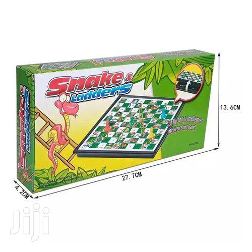 Snake And Ladder Board Game Magnetic Large - thumbnail 4