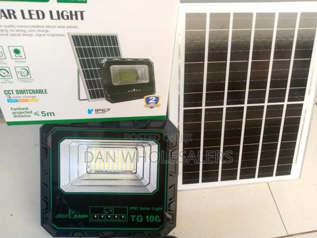 Jsot Tg100 Solar Led Light - 100w Auto-on Security Light - main view