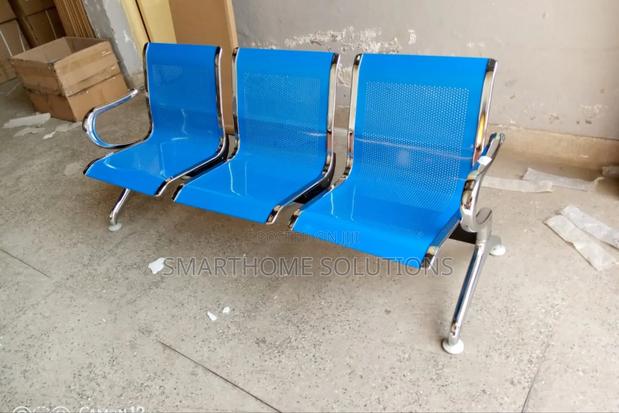 3 Seater Office Waiting Bench - main view