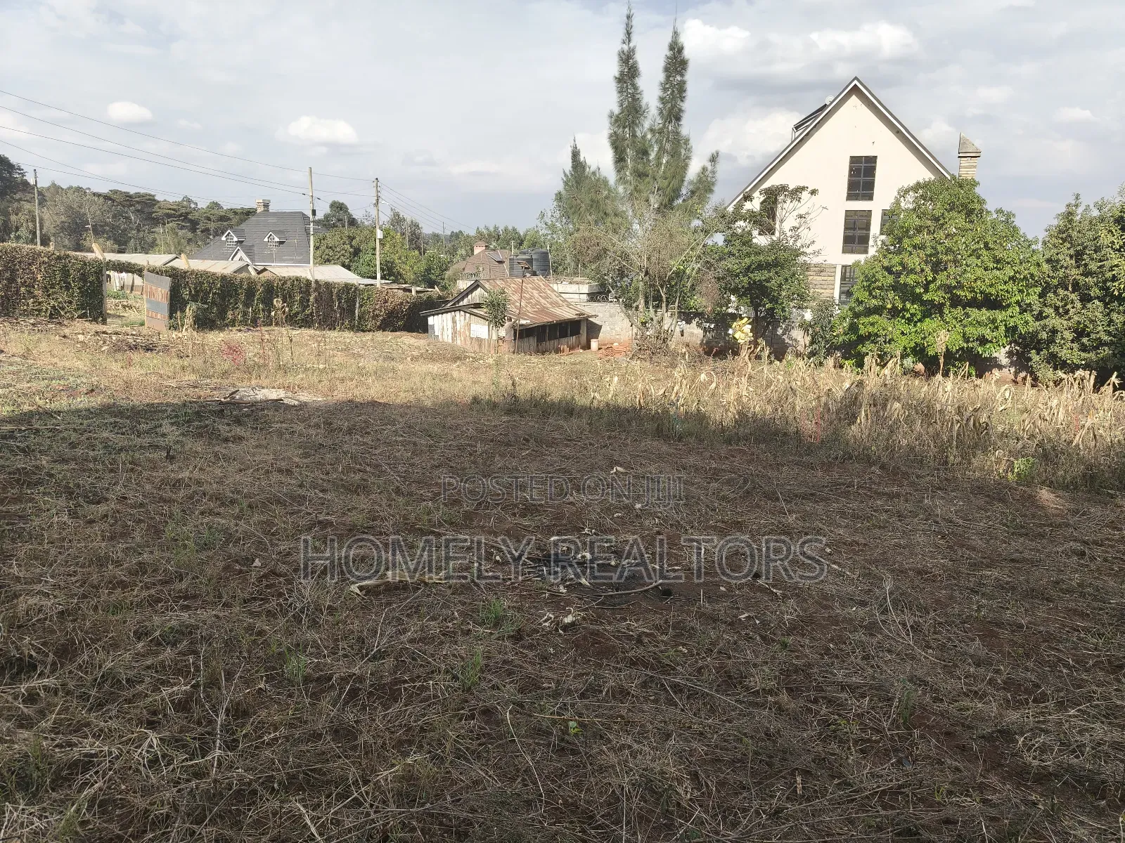 Half Acre Gated Plot for Sale in Klerarapon Drive, Ngong. Red Soil