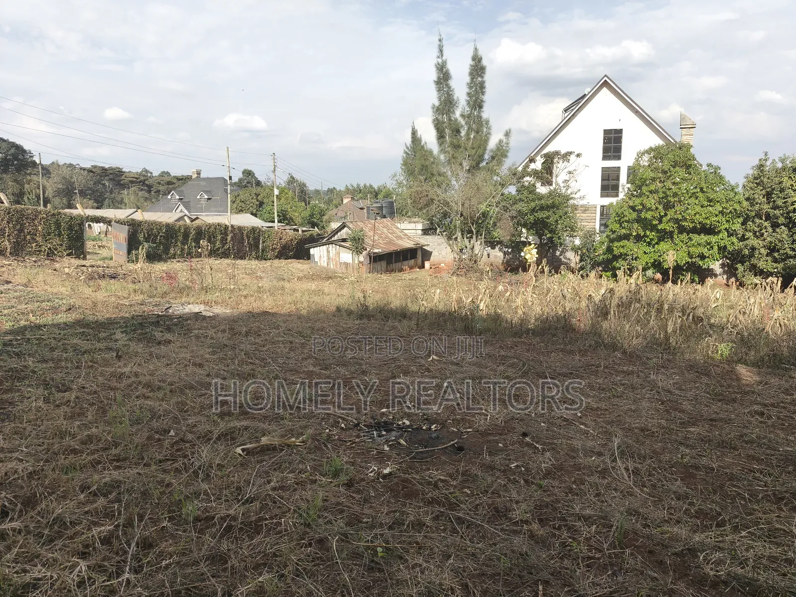 Half Acre Gated Plot for Sale in Klerarapon Drive, Ngong. Red Soil