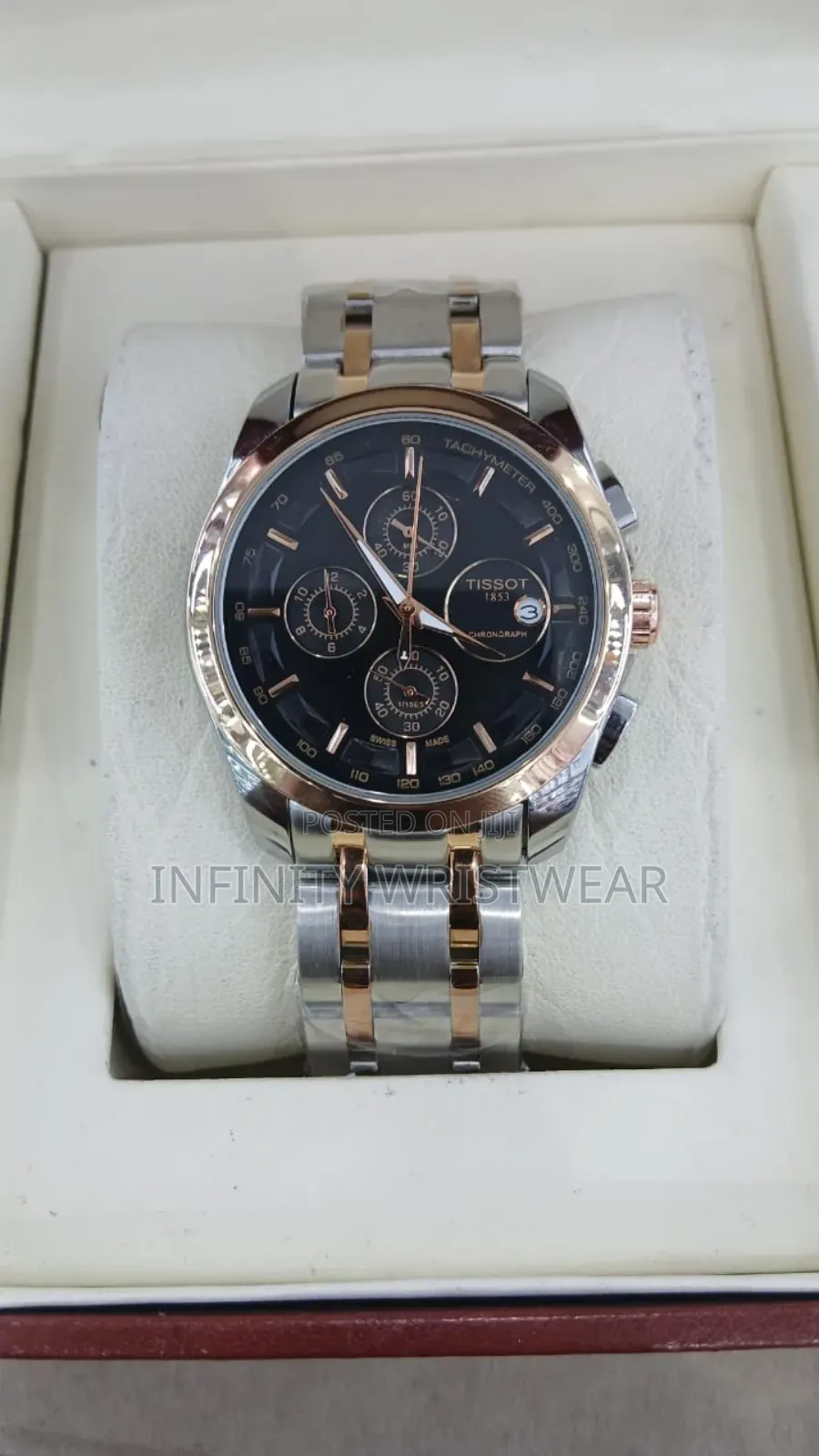 Tissot Chronograph Stainless Steel Men’S Watch