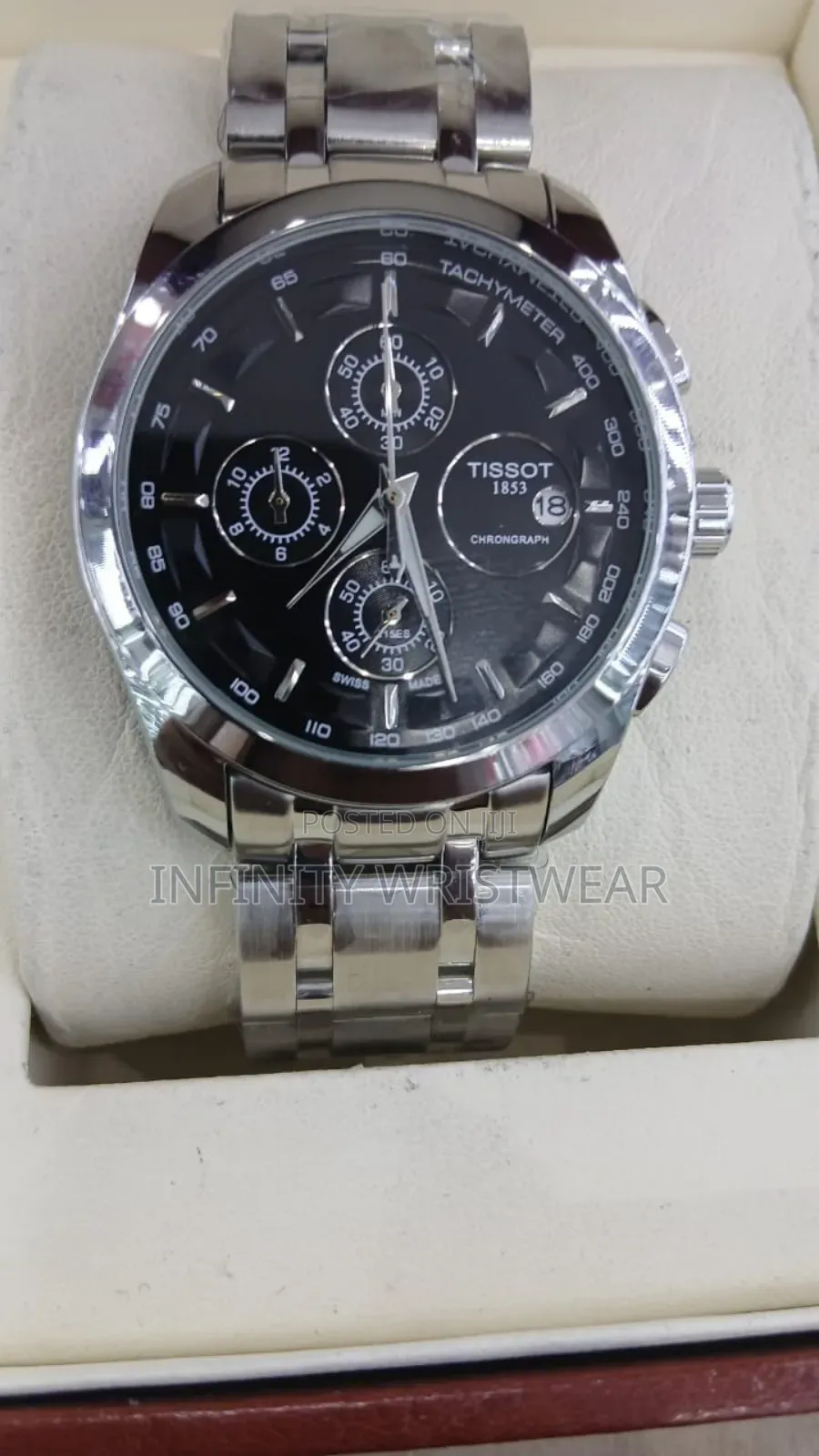 Tissot Chronograph Stainless Steel Men’S Watch