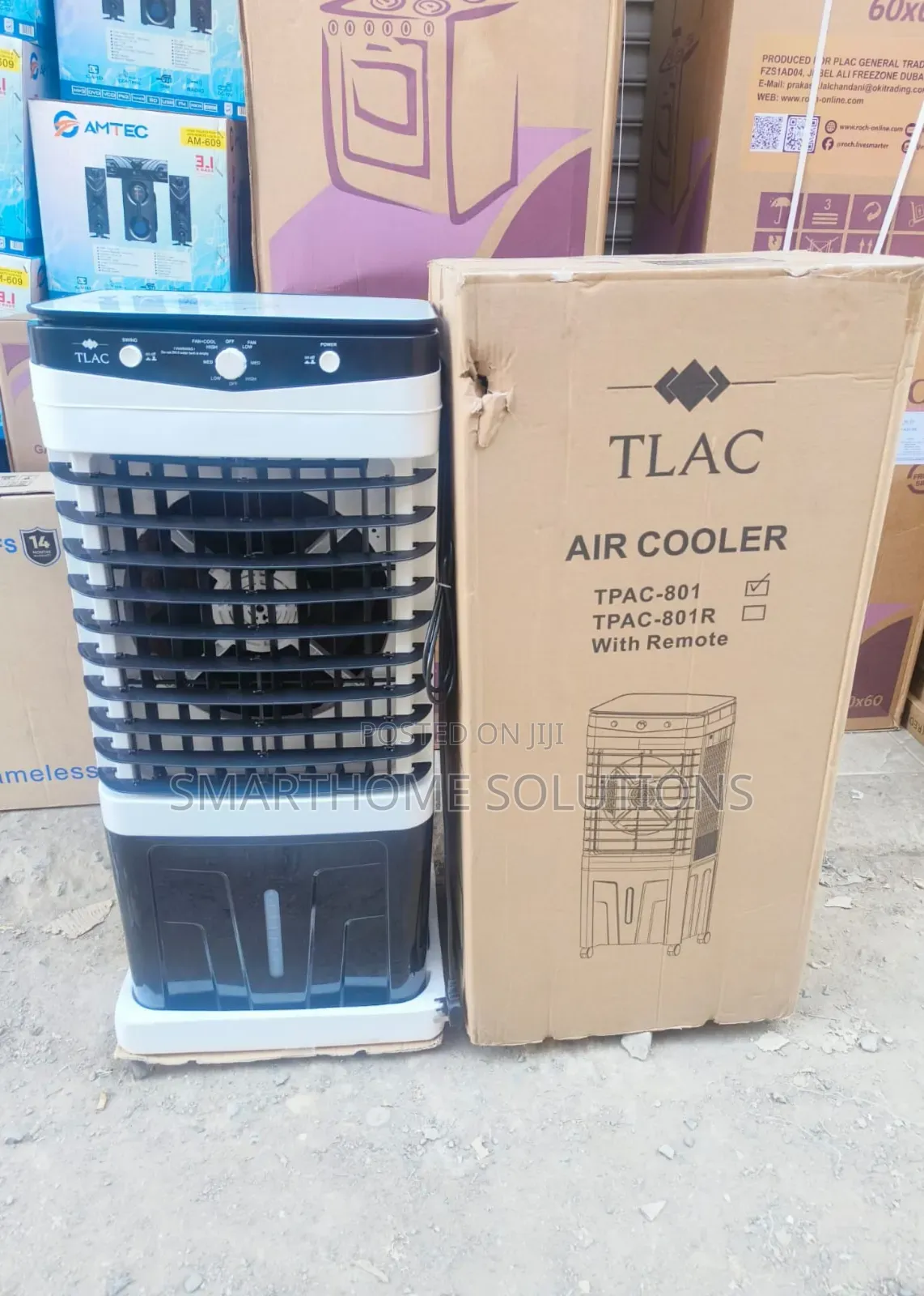 Tlac 50l Air Cooler Machine Moving Cooler With Wheels 5c
