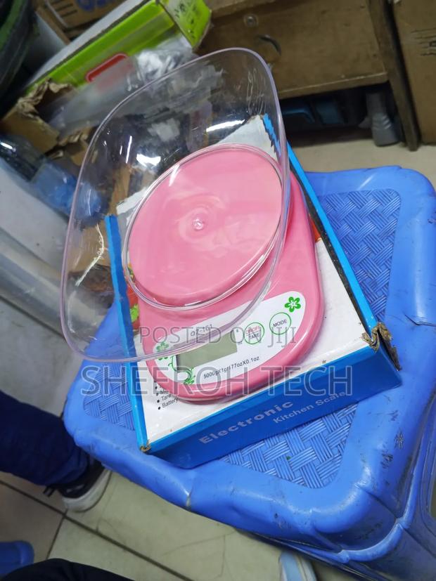 Electronic Kitchen Scale With Bowl - main view