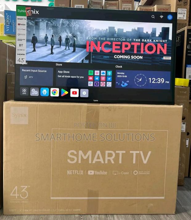 Syinix 43inches Smart Tv Frameless - thumbnail 2