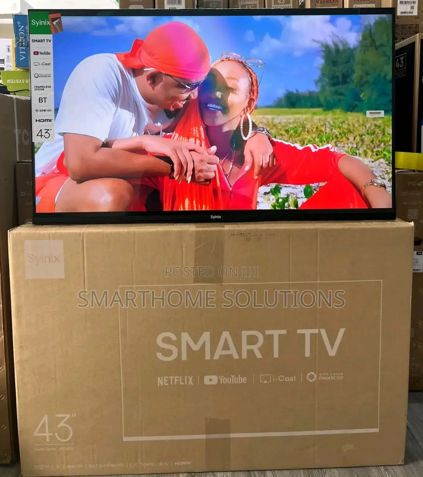 Synix 43" Smart Tv