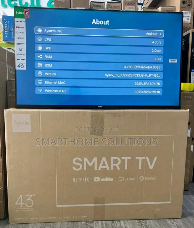Synix 43" Smart Tv - thumbnail 2