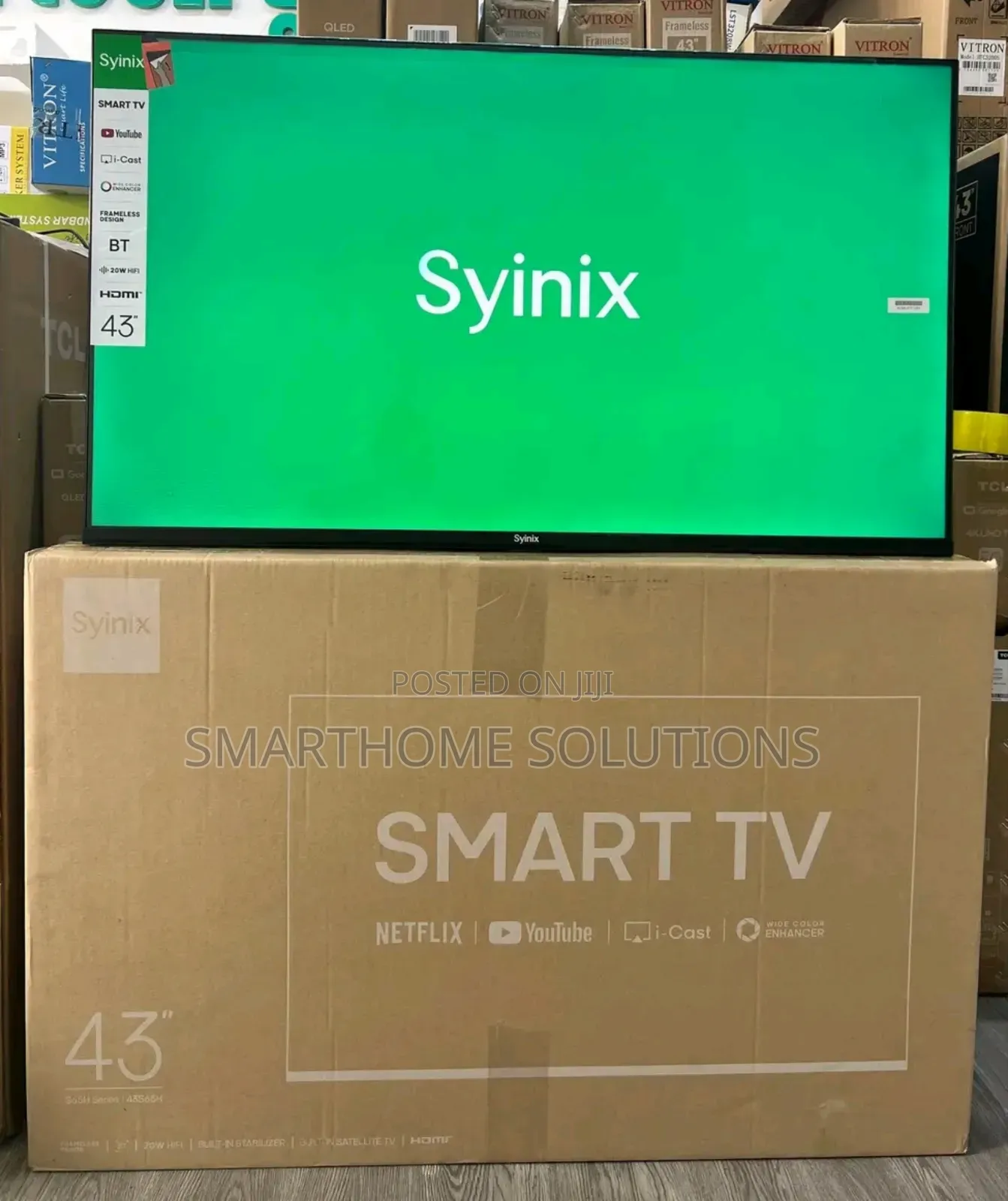Synix 43′′ Smart Android Tv