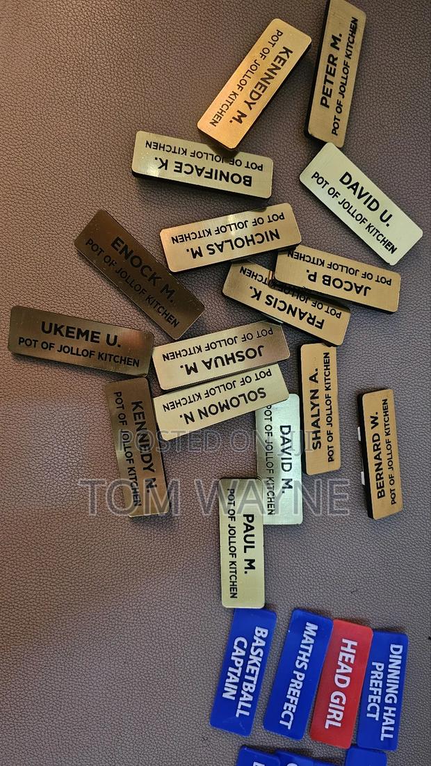 Name Tags Customized With Your Logo - thumbnail 2