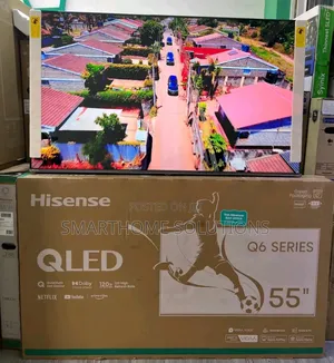 New In Hisense 55" Smart Qled Q6 Series