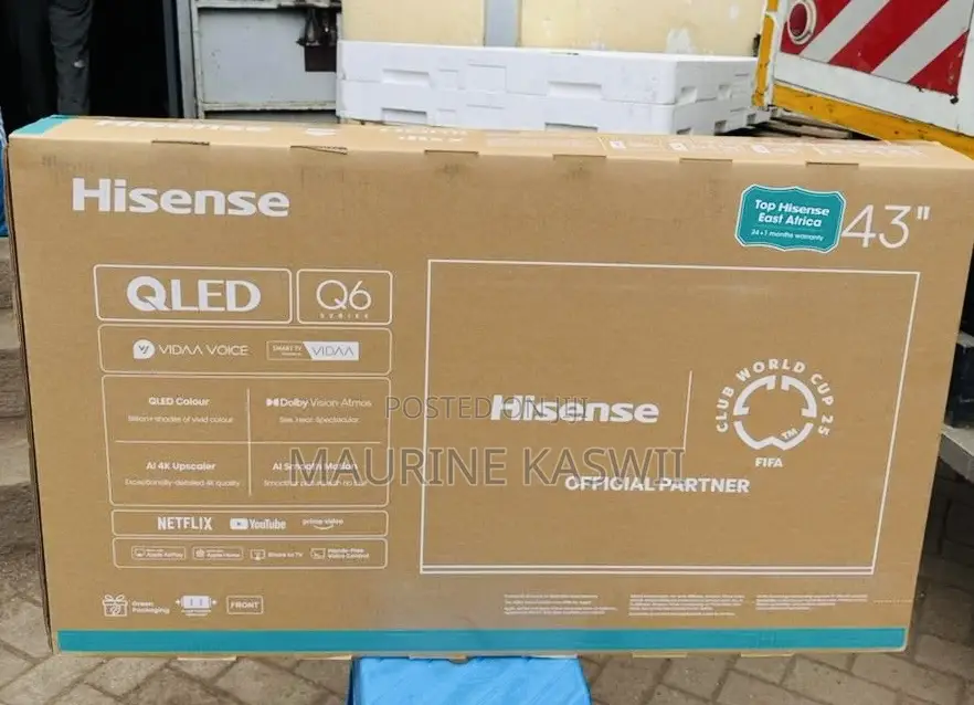 Hisense 43-Inch Qled 43q6q Vidaa S