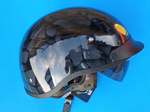 Half Face Motorcycle Helmet - thumbnail 4