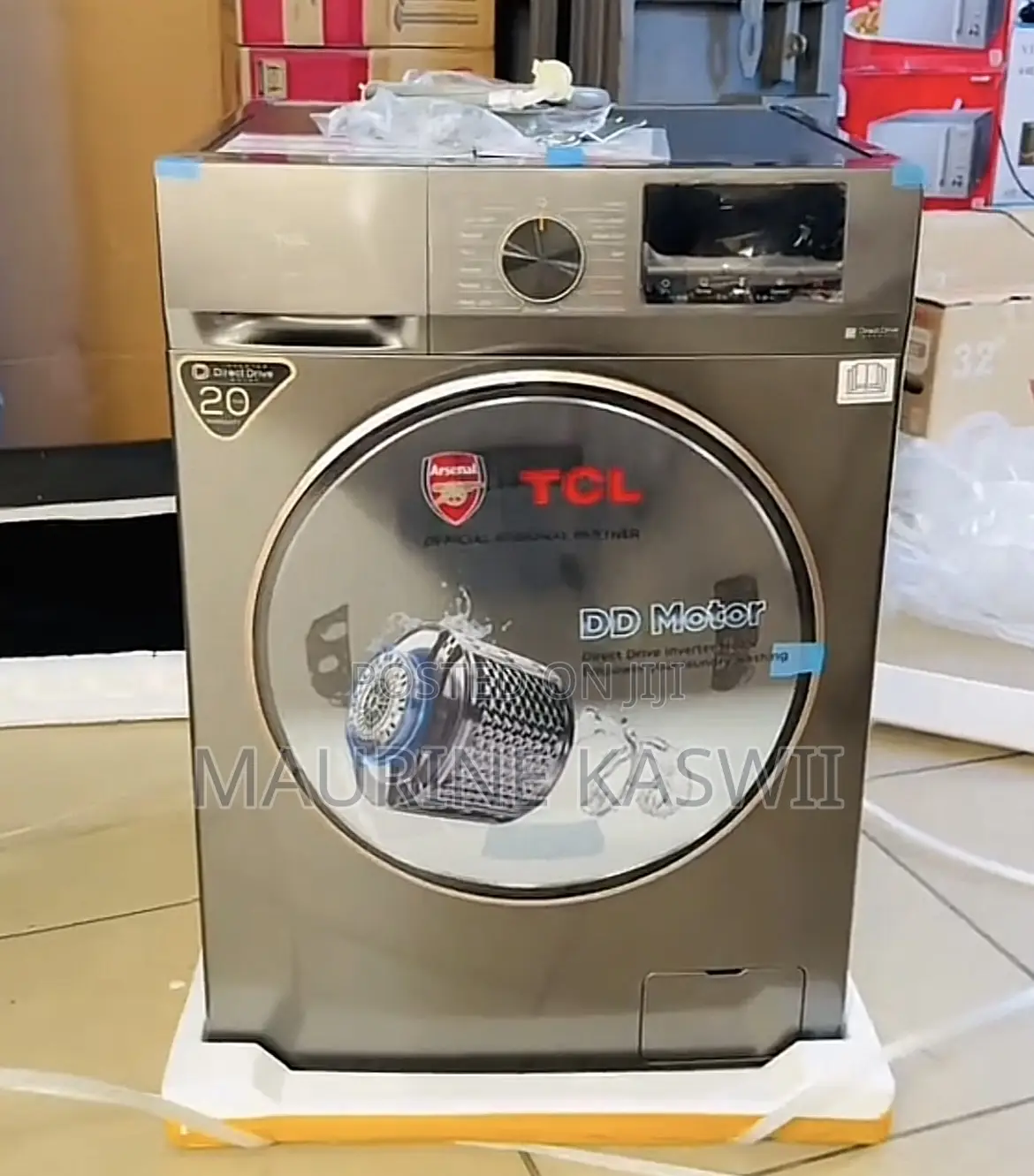 TCL 10 Kg Washing Machine Wash Spin P210flg Dd