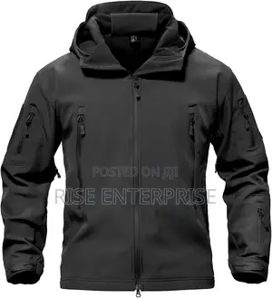 Tactical Softshell Waterproof Jackets-Black