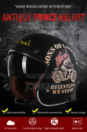 Three Quarter Multipurpose Helmet