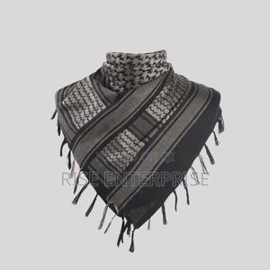 Arafat Scarf - Grey and Black - main view