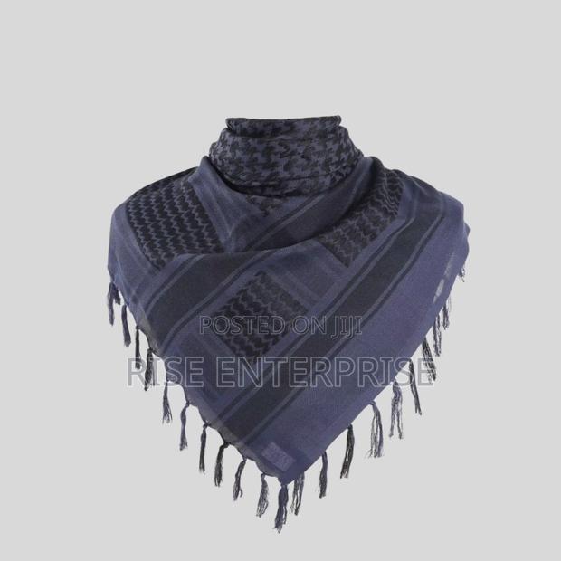 Arafat Scarf- Navy Blue and Black