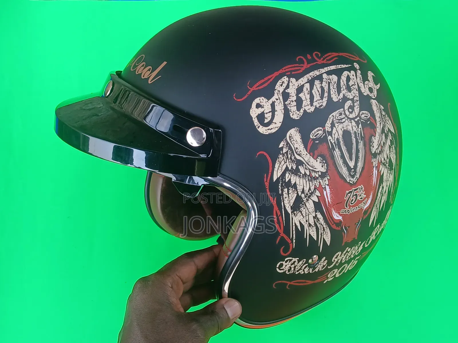 Three-quarter 3⁄4 Open Face Multifunctional Motorcyle Helmet