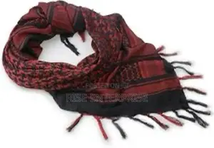 Arafat Scarf- Red and Black