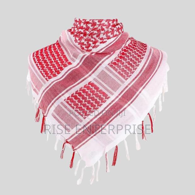 Arafat Scarf- Red and White
