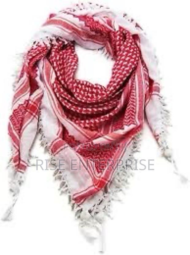 Arafat Scarf- Red and White - thumbnail 2