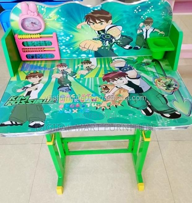 Kids Desk and Chair: Blue School Desk and Chair for Kids - thumbnail 5