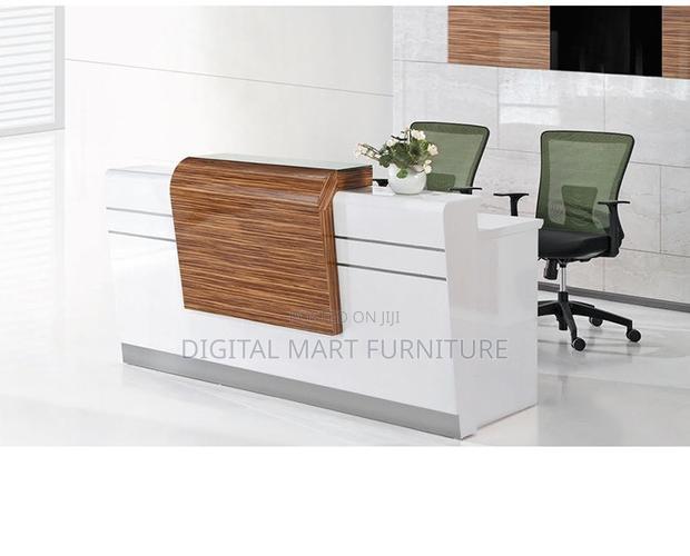 Office Desk: 1.8 Meter White Large Reception Desk - thumbnail 11