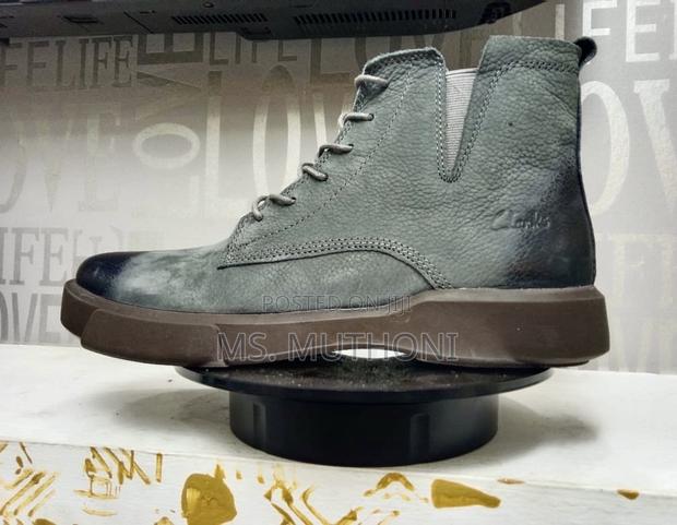 Premium High Top Leather Boots for Gents - thumbnail 2