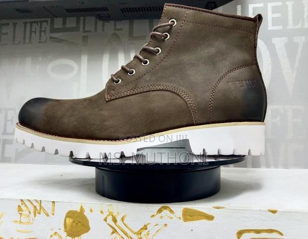 Premium High Top Leather Boots for Gents - thumbnail 9