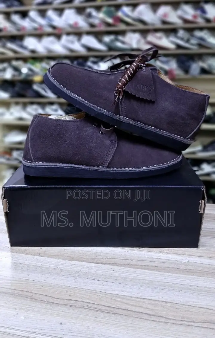 Clarks Ogs Suede ; Black , Beige , Grey , Brown Size 38-45